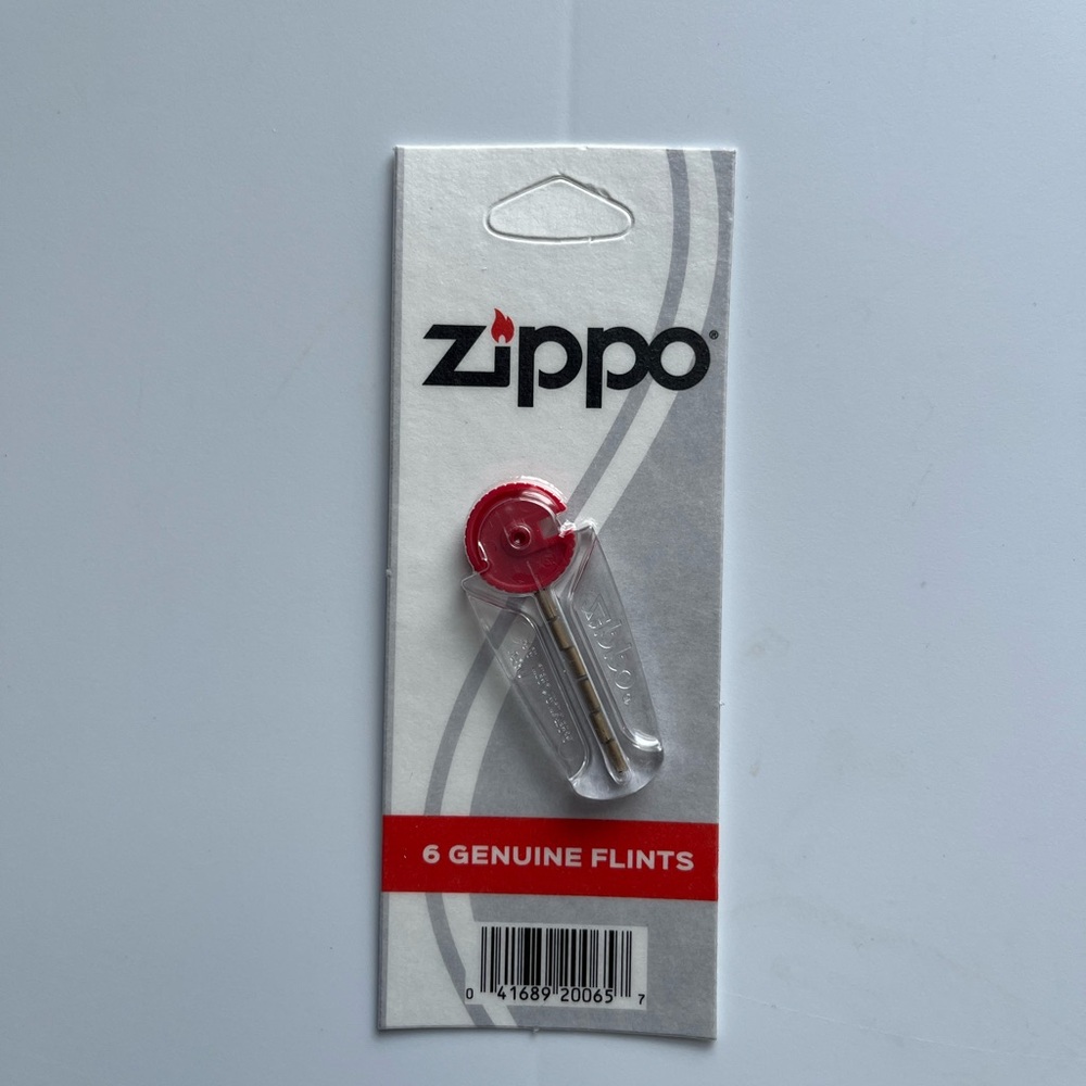 Zippo Genuine Flints with Red Accents